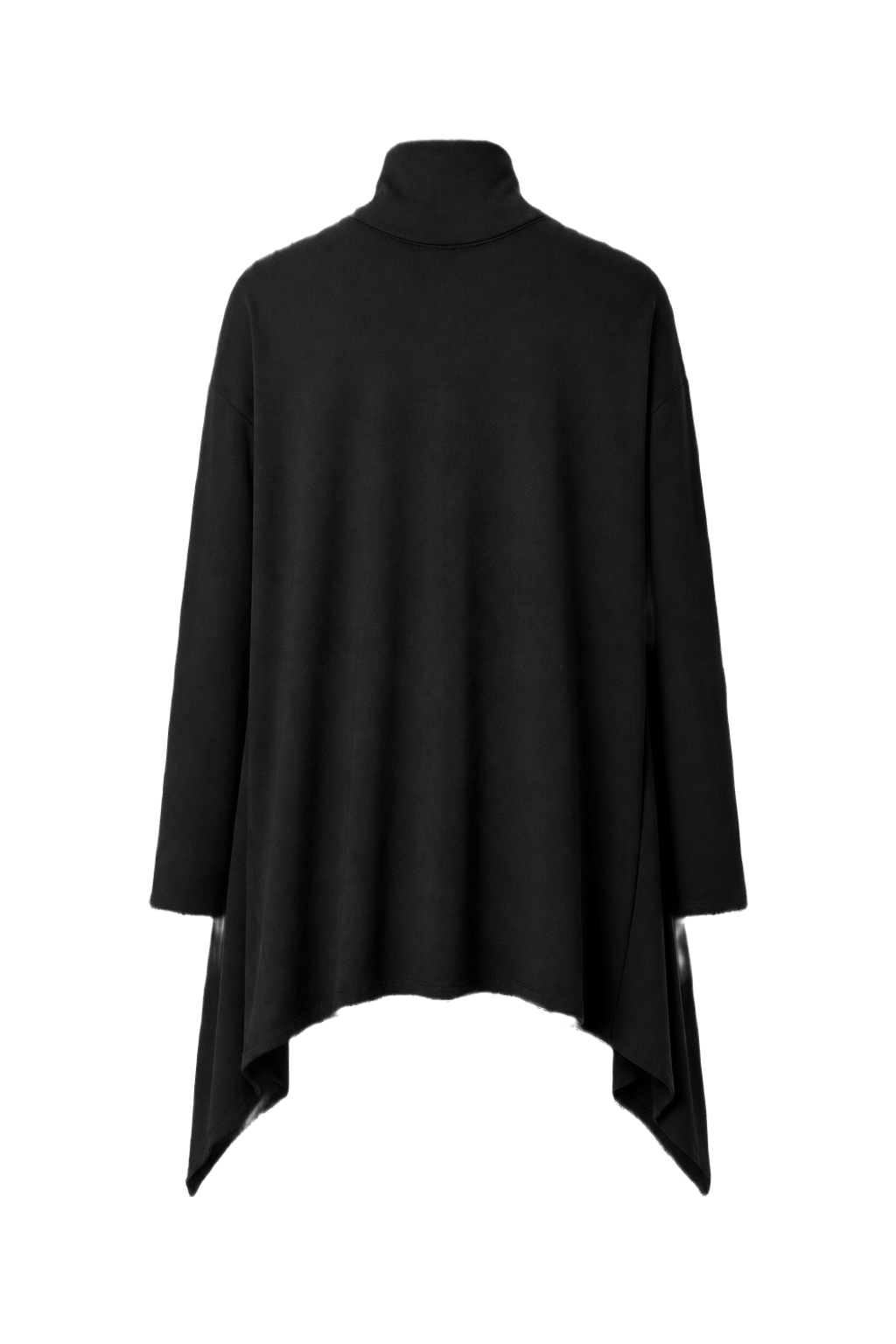 1990s Black Cotton Blend Sweater - Back View