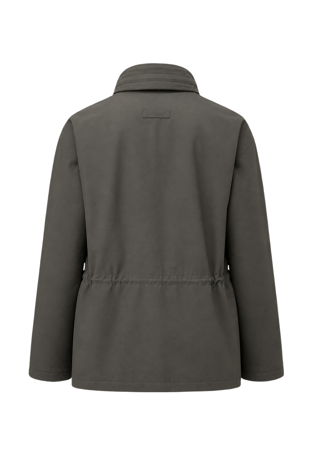 1980s Olive Green Cotton Jacket - Back View