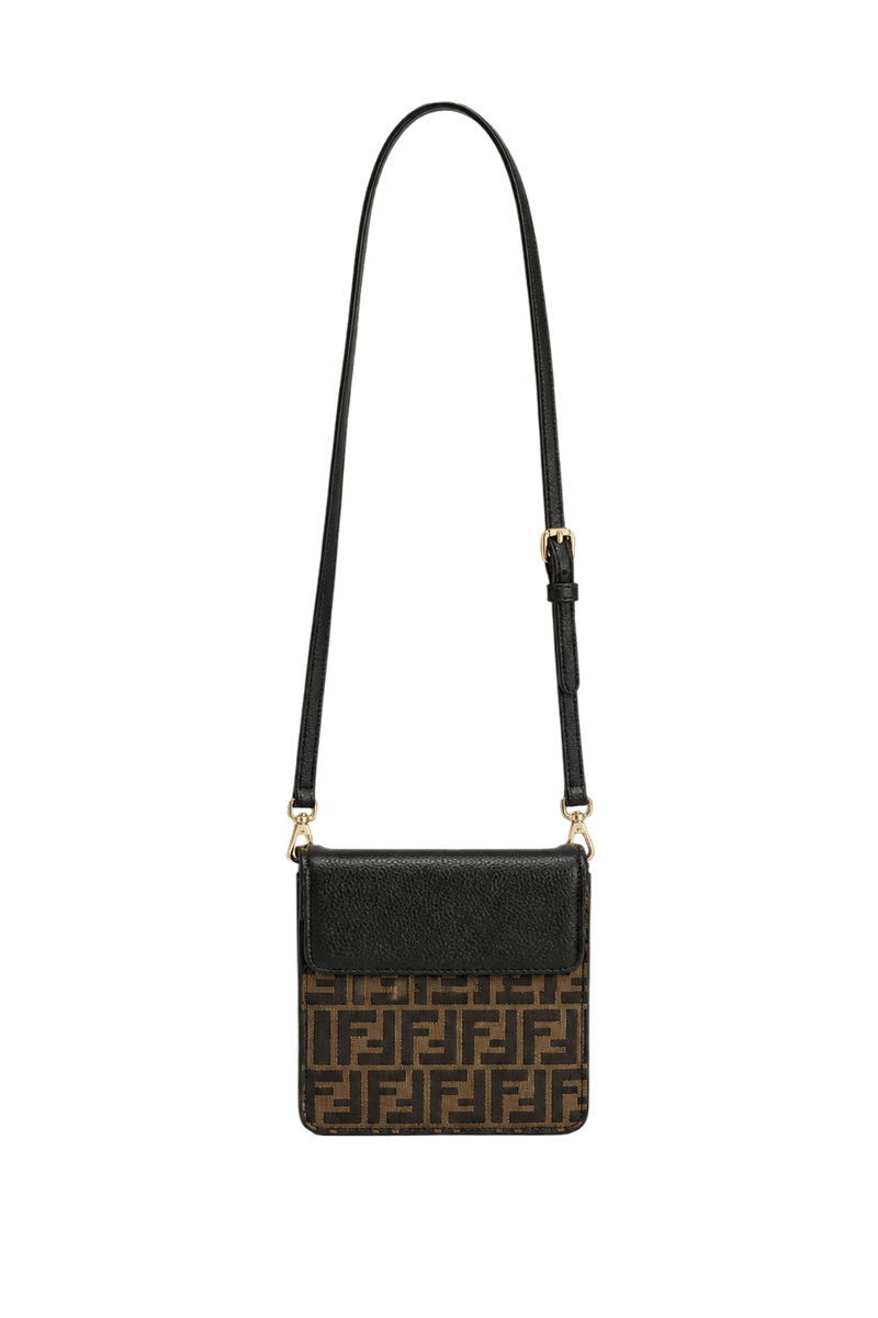 1990s Brown Leather Bag - Back View