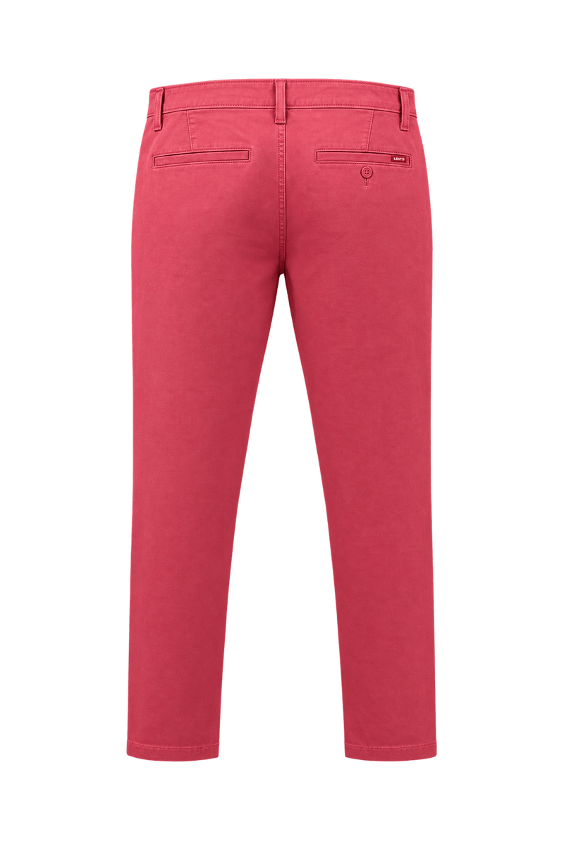 1980s Pink Cotton Pants - Back View