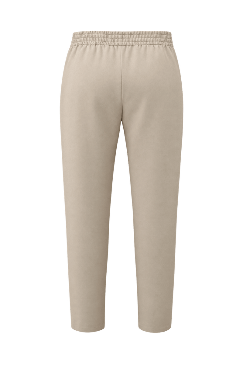 1970s Cream Wool Blend Trousers - Back View