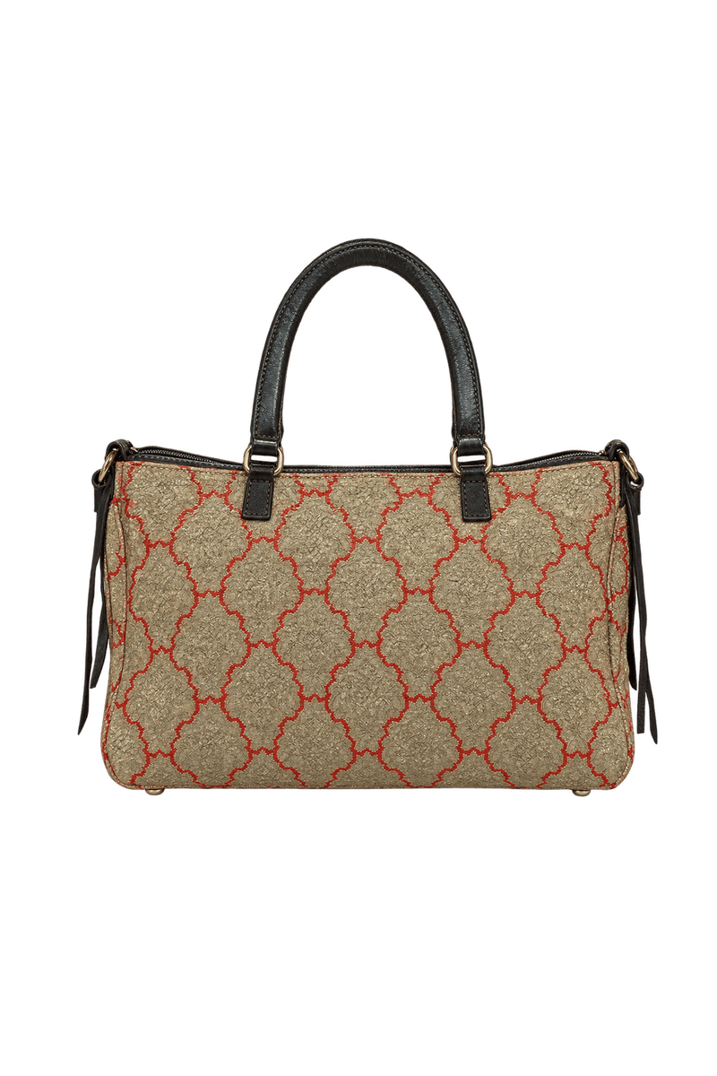 1990s Metallic Gold Handbag - Back View