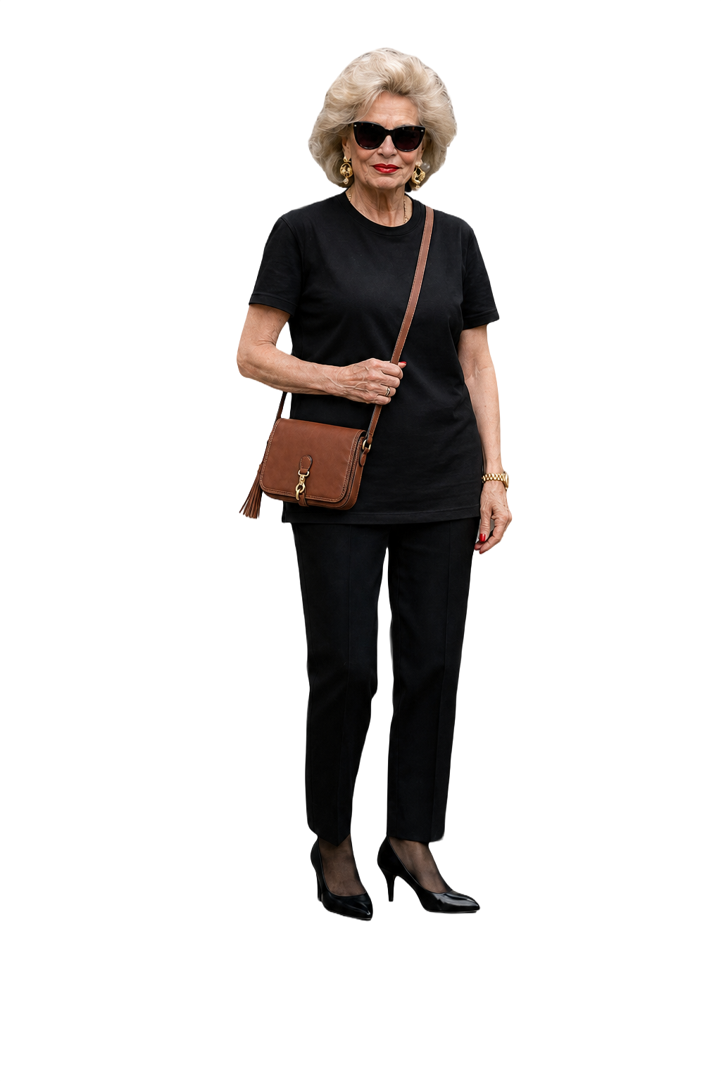 1980s Brown Leather Bag - Model