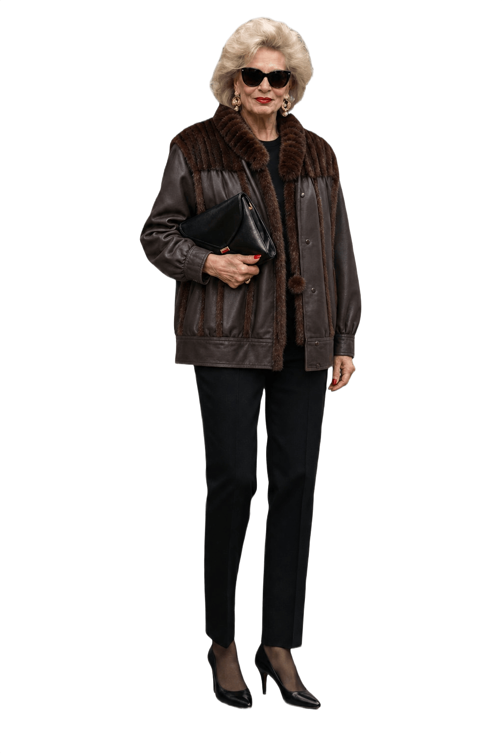 Fur w/ Leather