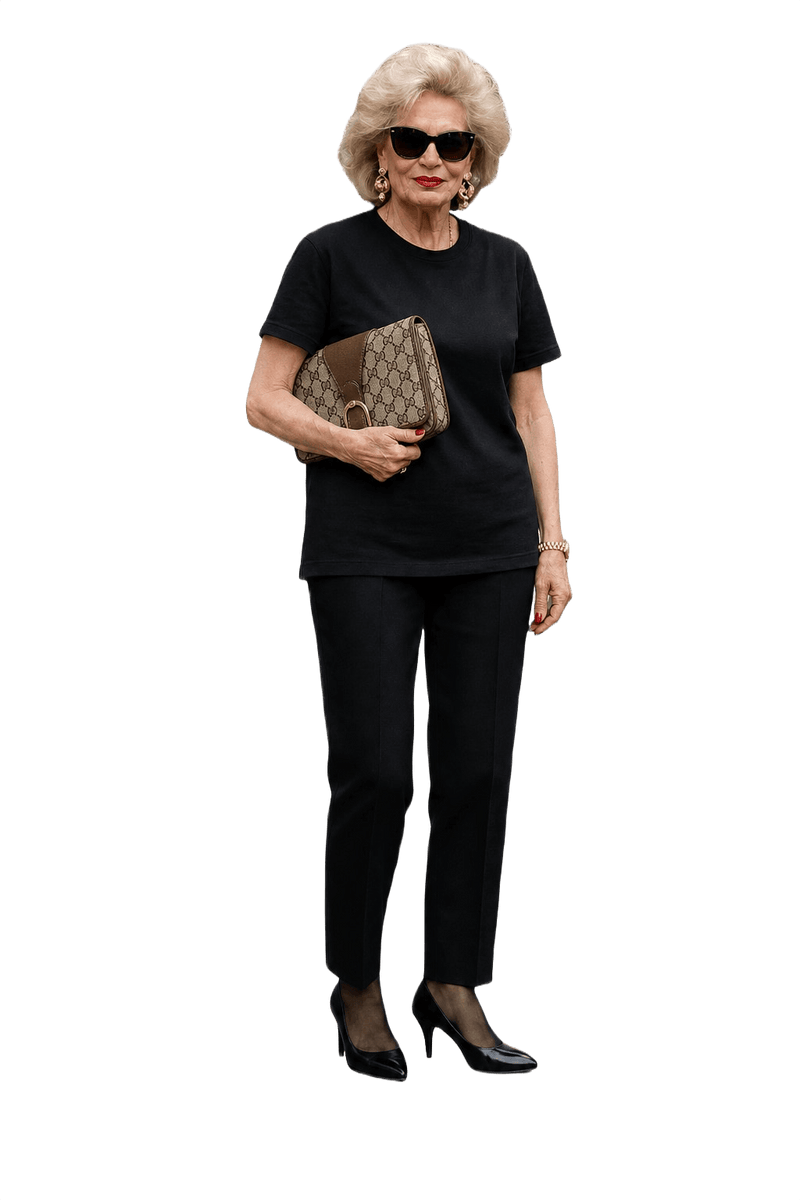 1980s Brown Canvas Bag - Model