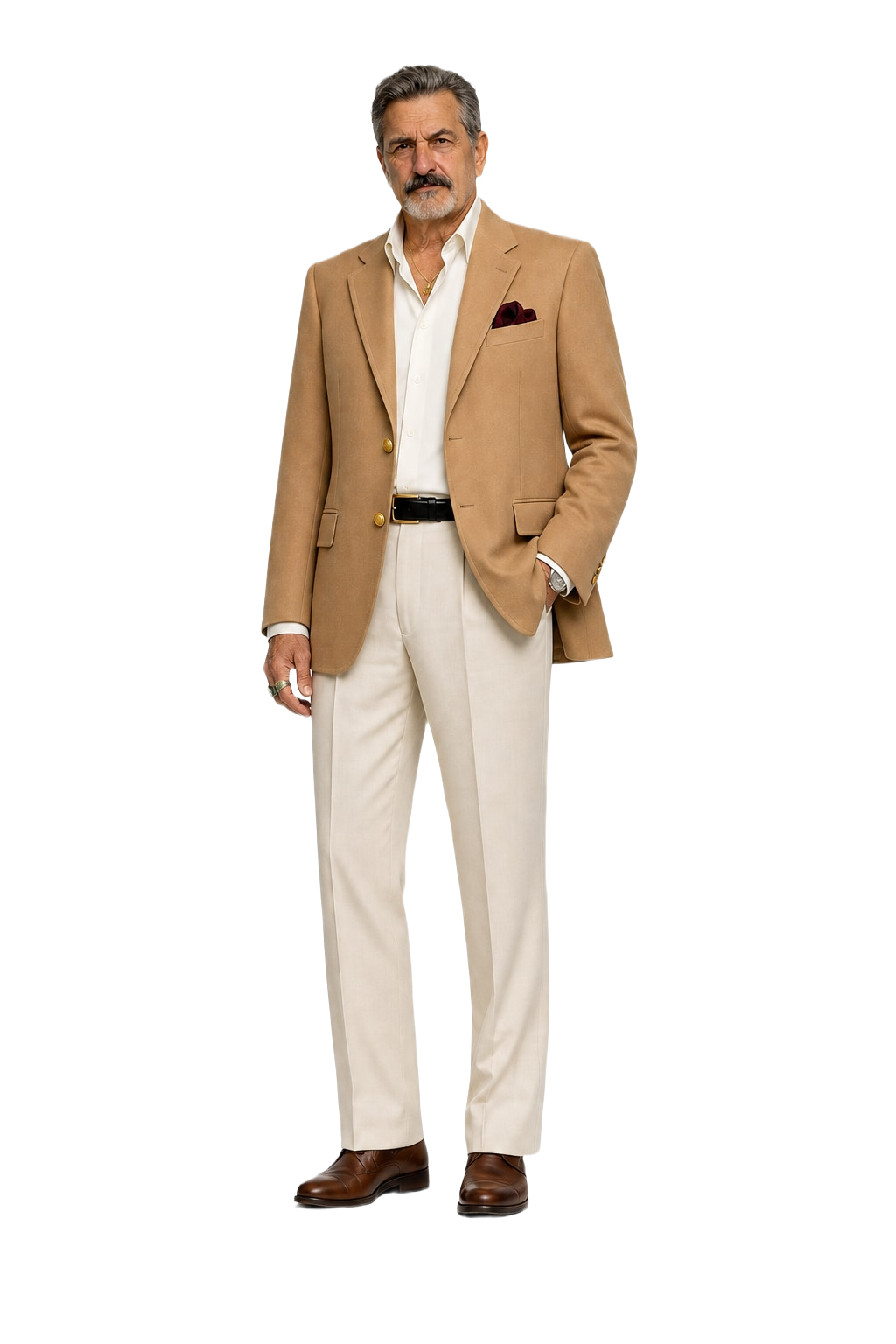 1980s Camel Blazer - Model