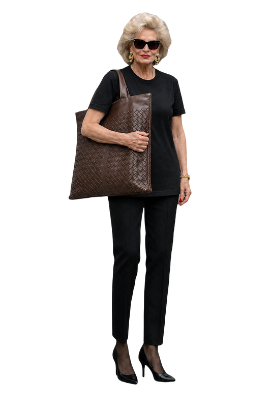 1980s Brown Leather Bag - Model