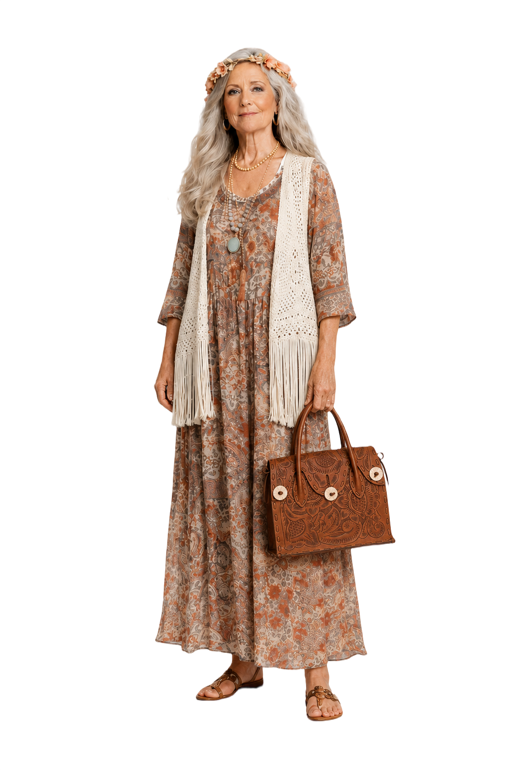 1980s Brown Leather Bag - Model
