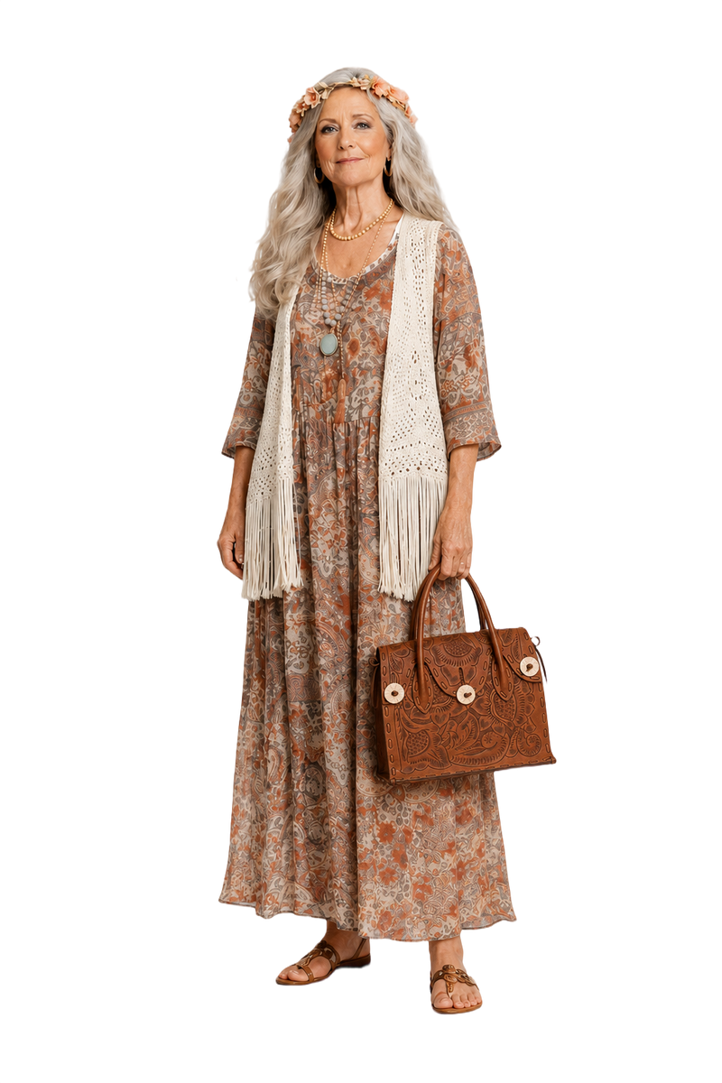 1980s Brown Leather Bag - Model