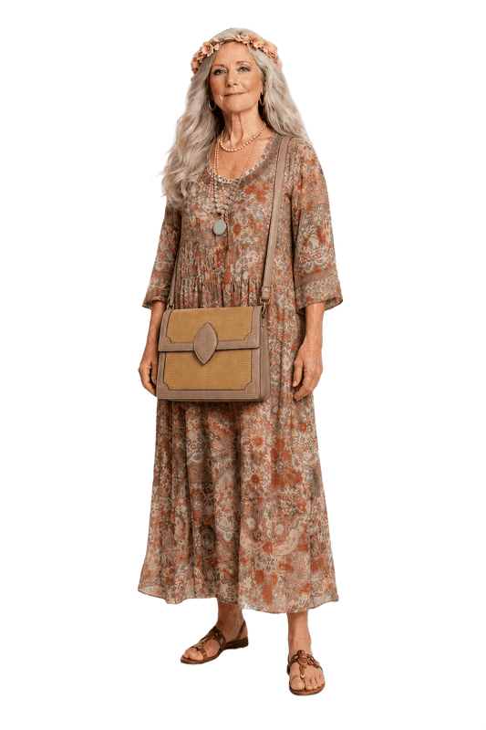 1980s Tan Leather Bag - Model