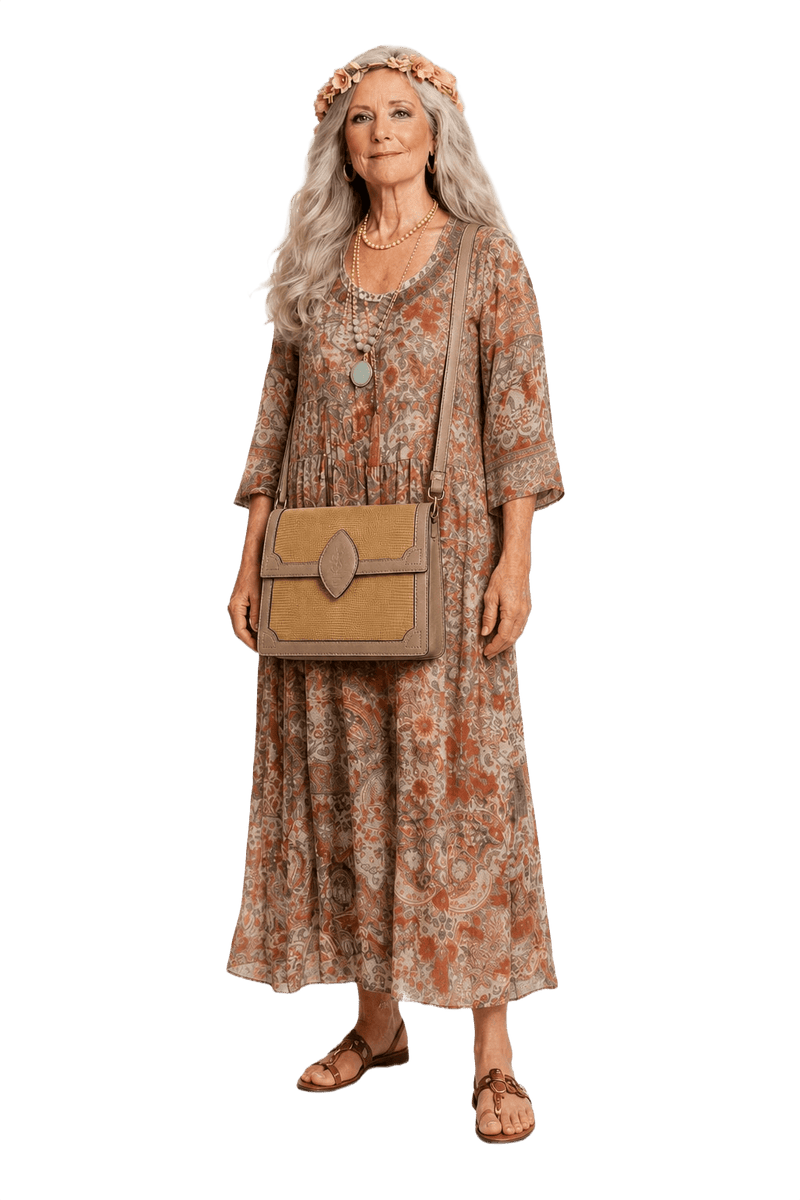 1980s Tan Leather Bag - Model