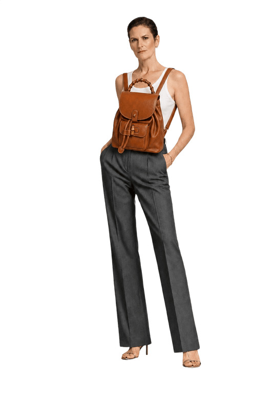 1990s Tan Leather Bag - Model