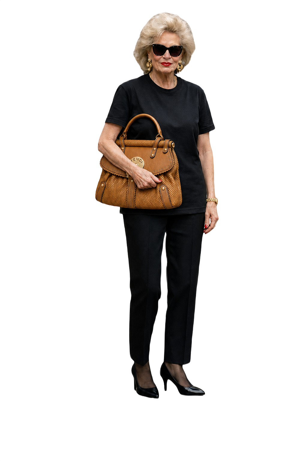 1980s Brown Leather Bag - Model