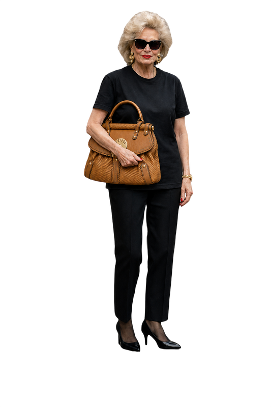1980s Brown Leather Bag - Model