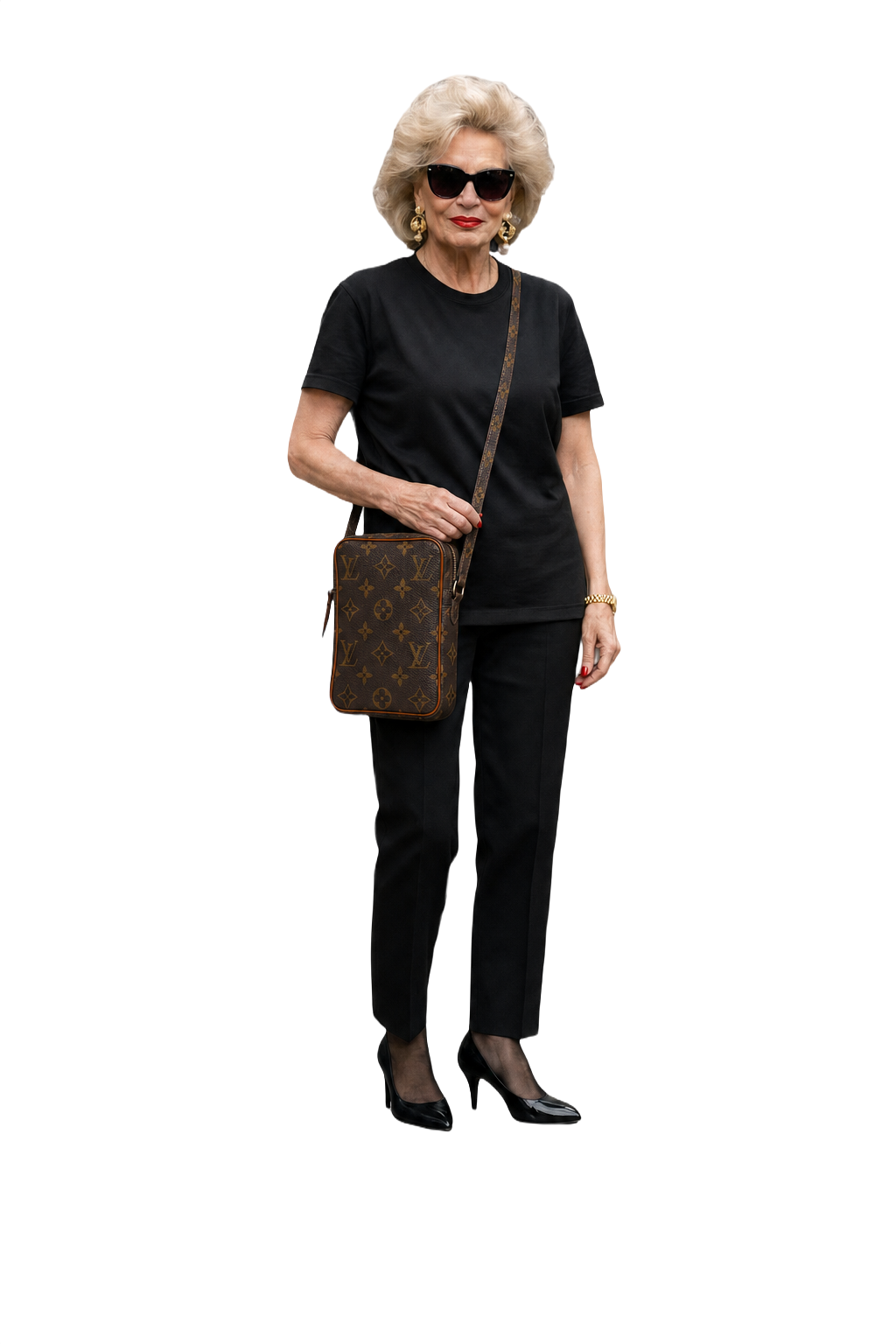 1980s Brown Leather Bag - Model