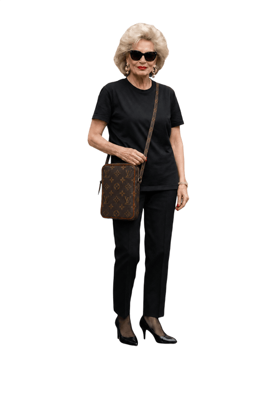 1980s Brown Leather Bag - Model