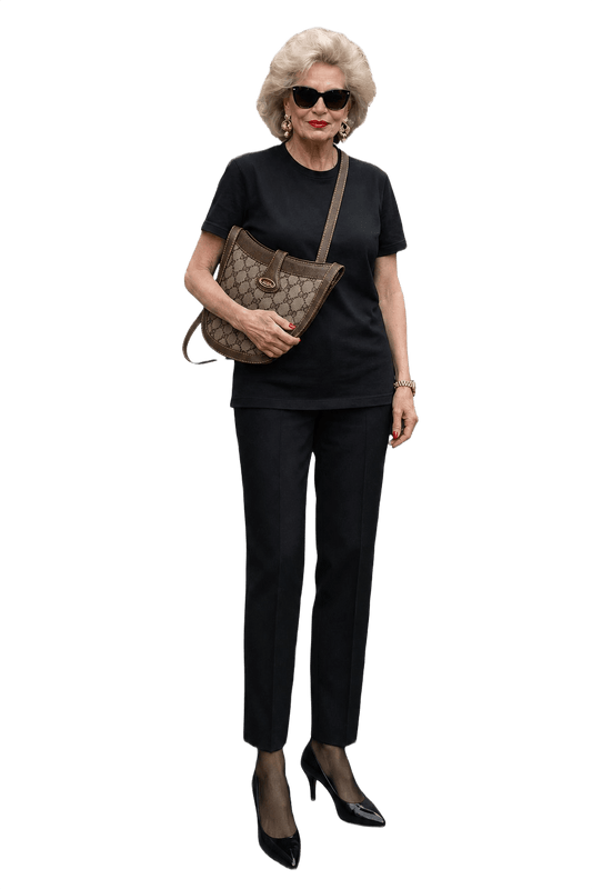1970s Brown Leather Bag - Model