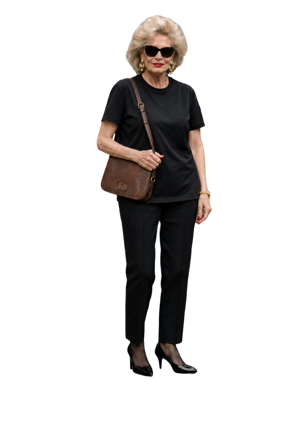1980s Brown Leather Bag - Model