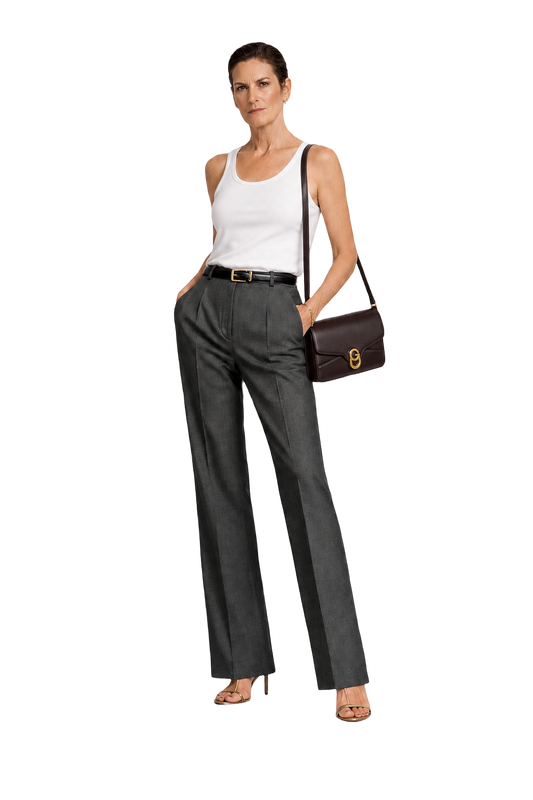 1990s Dark Brown Leather Bag - Model