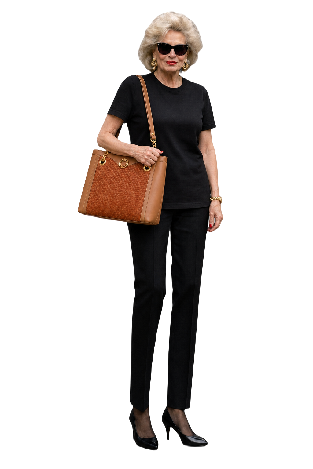 1980s Tan Leather Bag - Model