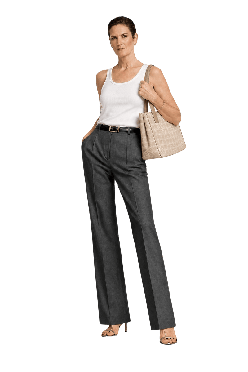 1990s Cream Leather Bag - Model