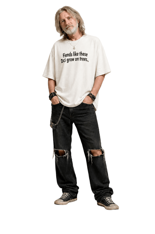 1990s White Cotton T-Shirt - Model