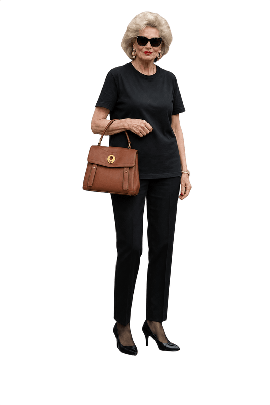 1980s Brown Leather Bag - Model