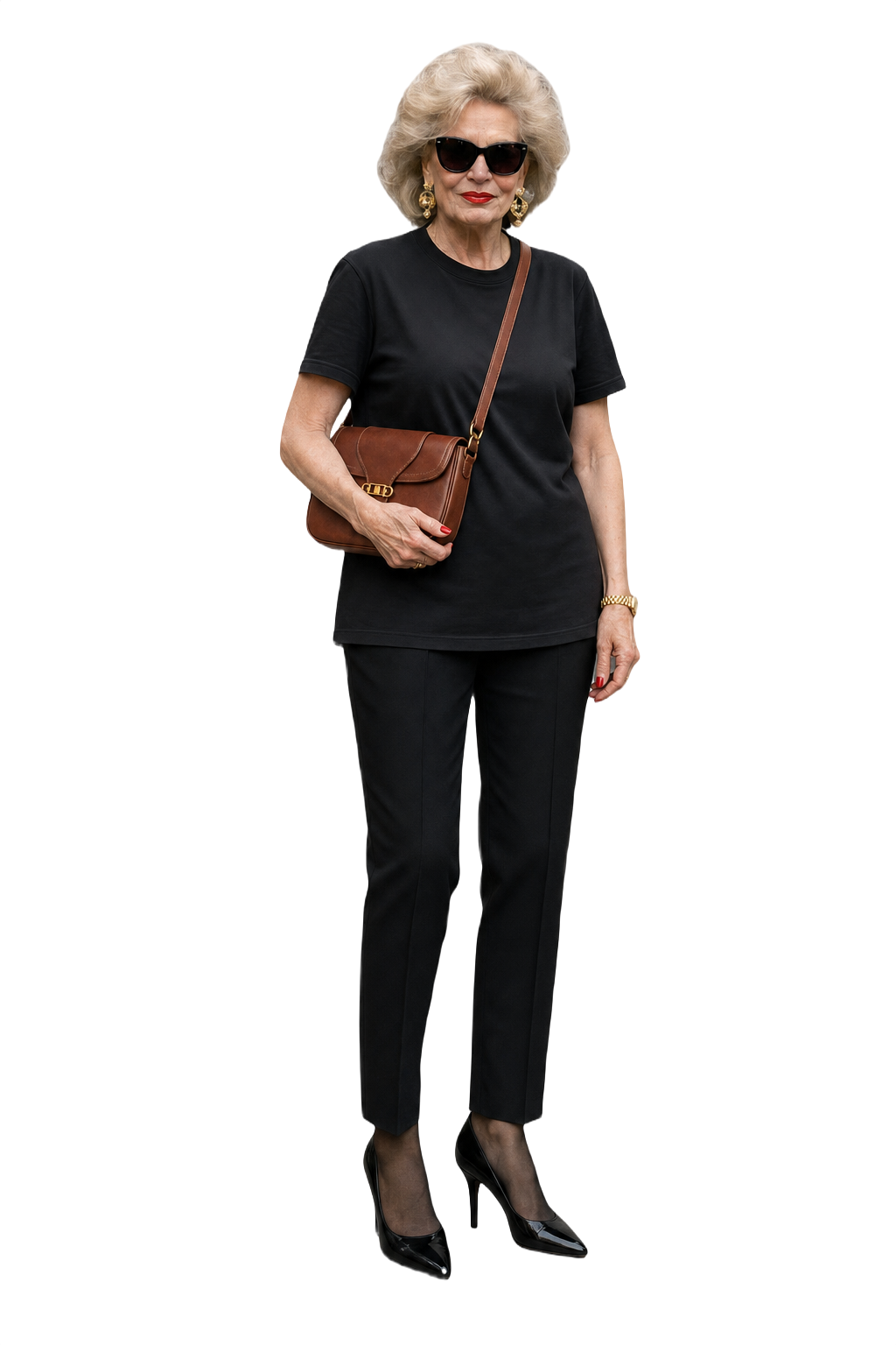 1990s Brown Leather Bag - Model