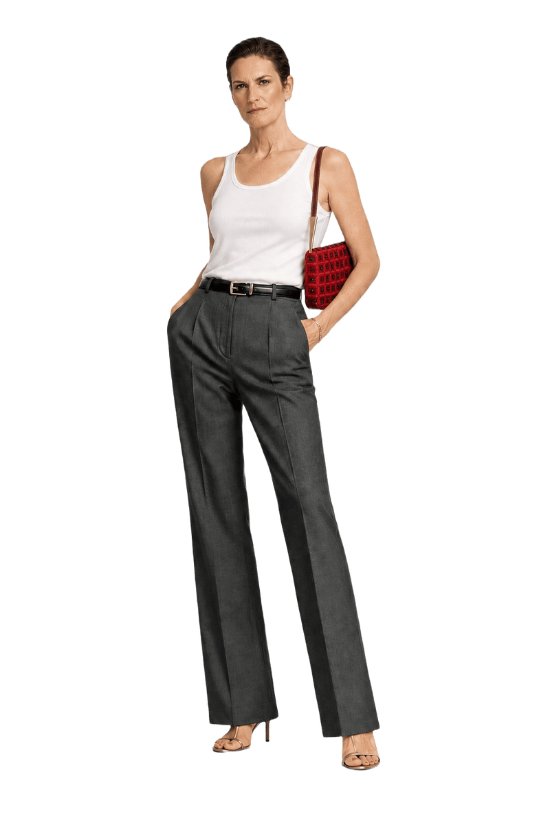 1990s Red Fabric Bag - Model