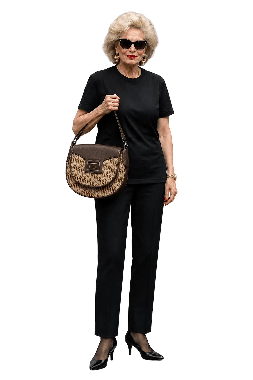 1980s Brown Leather Bag - Model