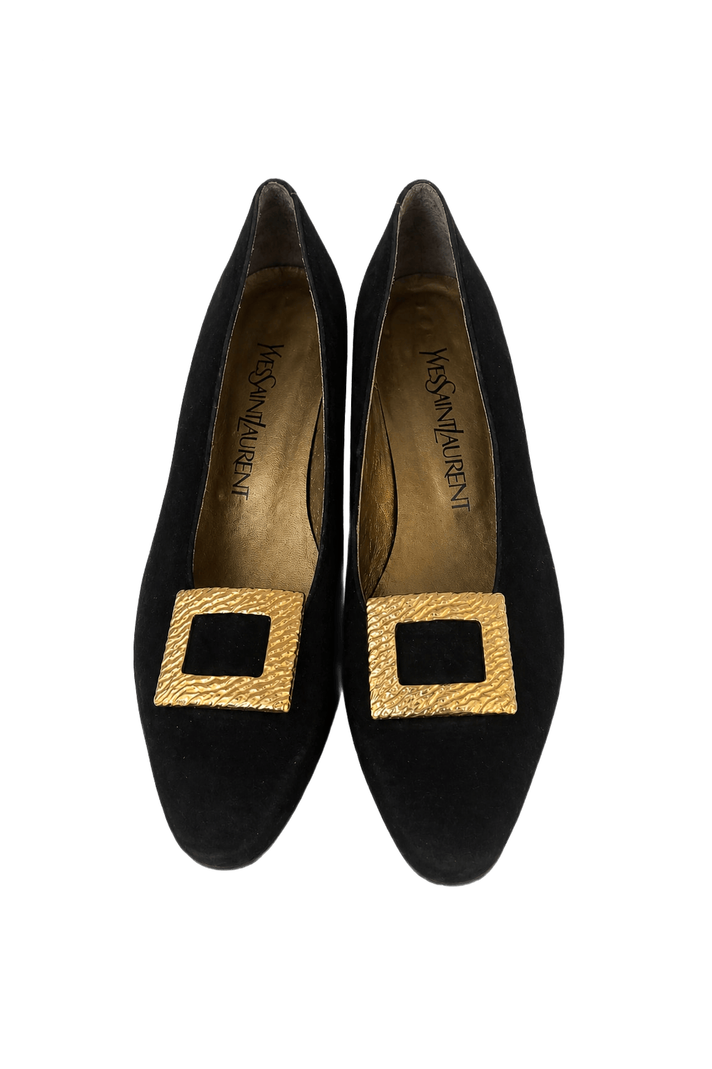 1980s Black Suede Shoes - Model