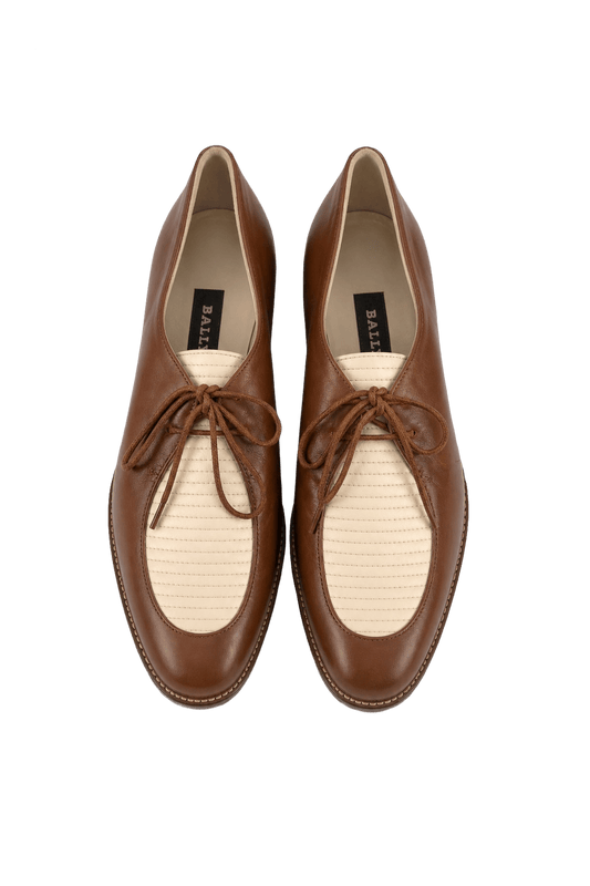 1990s Brown Leather Shoes - Model
