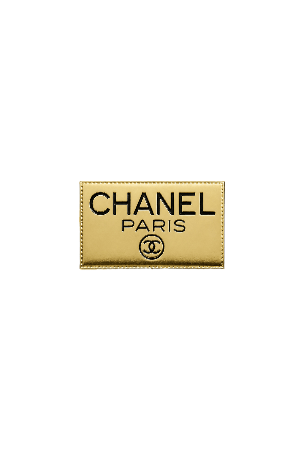 1980s Gold Metal Brooch - Model