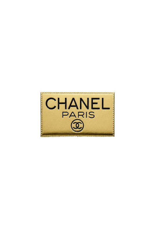 1980s Gold Metal Brooch - Model