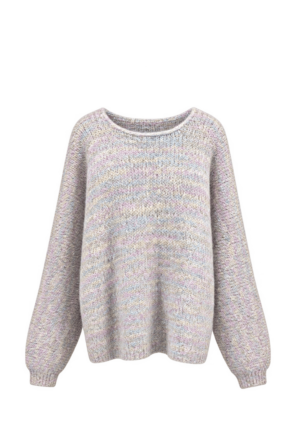 1980s Multicolor Wool Sweater - Front View