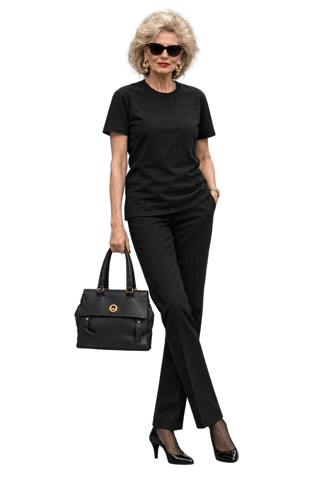 Unknown Black Leather Bag - Model