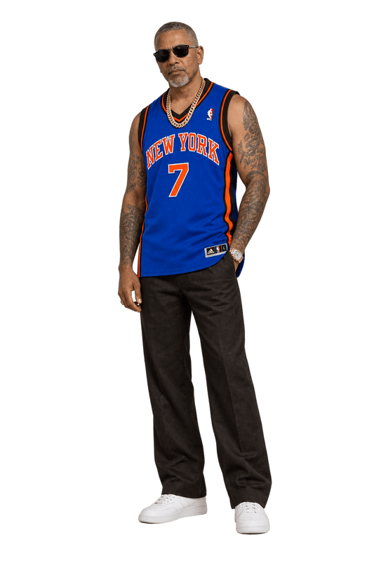 2000s Blue Polyester Tank Top - Model
