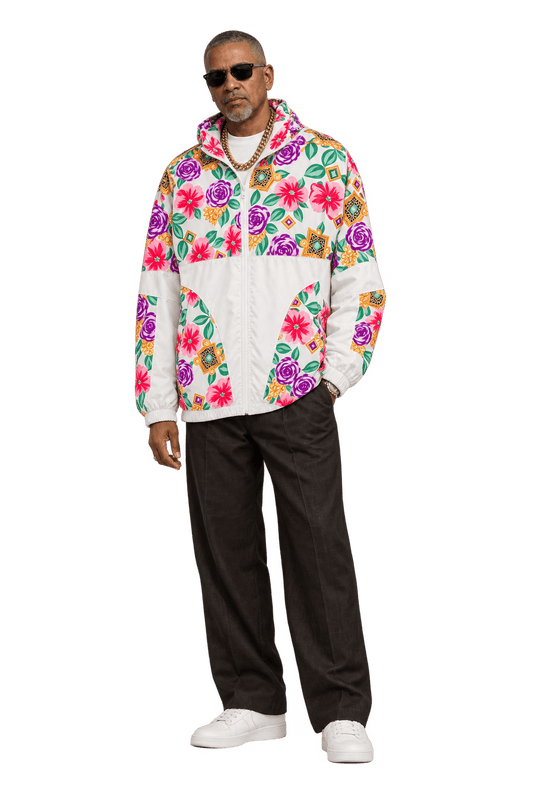 1990s Off-white Lightweight Synthetic Jacket - Model