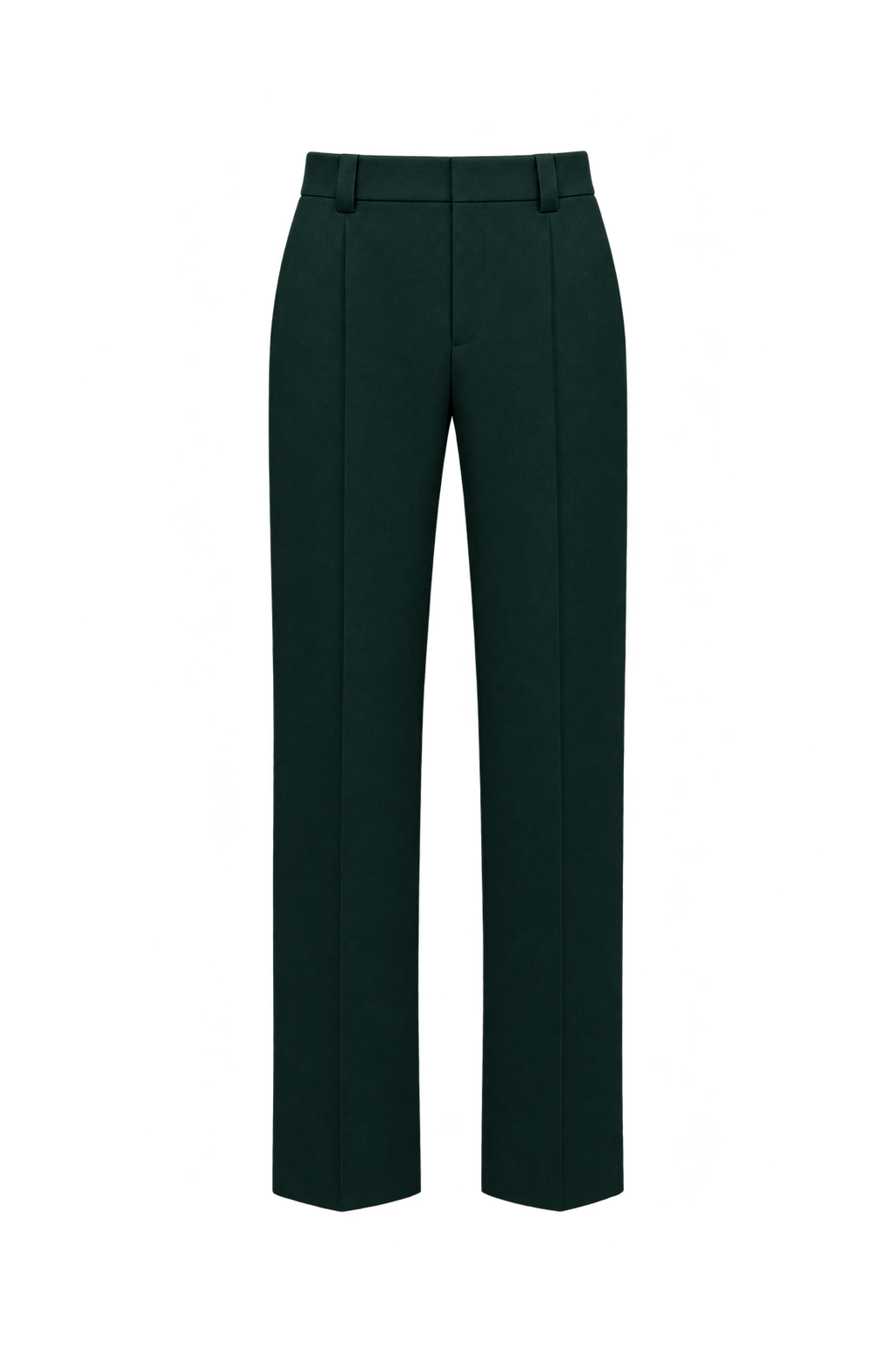 1990s Black Woven Trousers - Front View